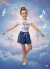 Blusa Verão Infantil Menina - Bailarina Celeste - comprar online