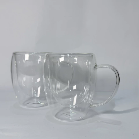 TAZA DOBLE VIDRIO 300 ML X 2 - comprar online