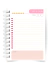 Planner Permanente Personalizado - Floral Branco na internet