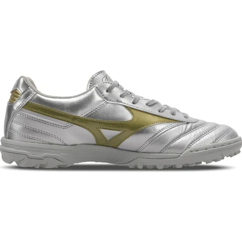 Chuteira Mizuno Morelia II PRO AS Prata/Dourado Masculino