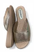 Tamanco Rasteira Camila Napa Firenze Ondas | PICCADILLY 500352-1 - Ouro - loja online