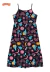 Vestido Midi Infanil Alça Franzido Malha Penteada Sertão | Akz 19814 - comprar online