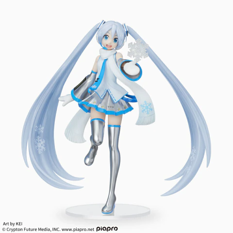 Figura Hatsune Miku - Luminasta - Snow, Sky Town Ver. (SEGA)