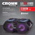 PARLANTE CROWN MUSTANG DJS650BT 2X6.5 BATERIA BLUE LUZ en internet