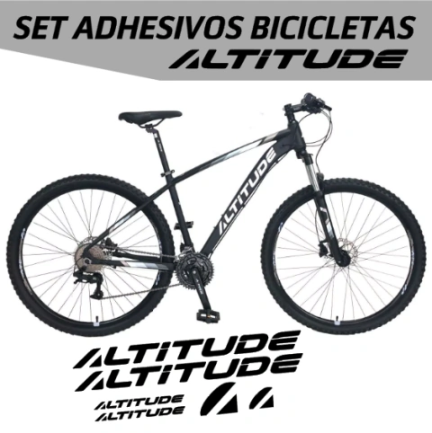 SET STICKERS BICICLETA ALTITUDE