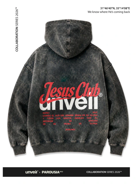 Jesus Club red - Blackwashed