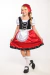 Fantasia Camponesa Vermelho Luxo - comprar online