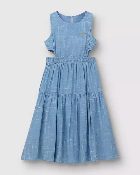 VESTIDO ACINTURADO - dimodinha