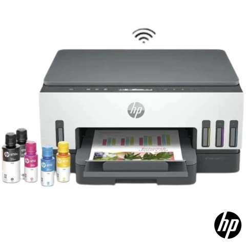 Impresora Multifuncional HP Smart Tank 580 Sistema Continuo Color Wi-Fi