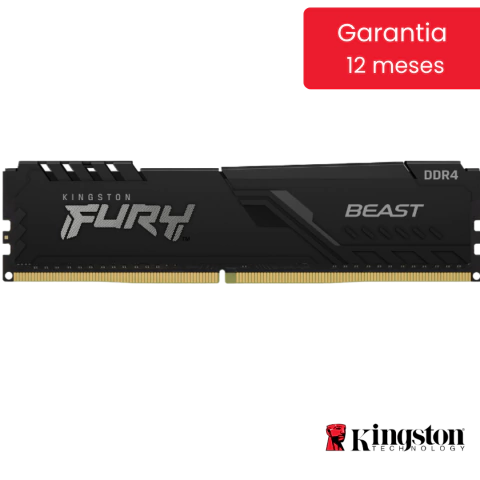 Memoria DDR4 16gb 3200mhz - 1.35V - Kingston HyperX Beast