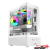 Gabinete Gamer Mid Tower Sentey H10 Blanco Vidrio Templado USB 3.0 + Fuentes ATX 600W 80 PLUS BRONZE en internet