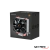 Cooler 90x90mm con disipador térmico 100W rodamiento hidráulico -100 RPM 3 pines Netmak - Belsof Tecnología 