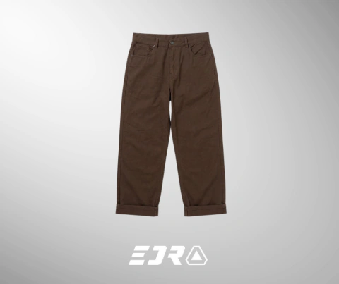 calça DC Shoes Baggy Brown Marrom.
