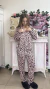 Pijama Camisero Lea Print - comprar online