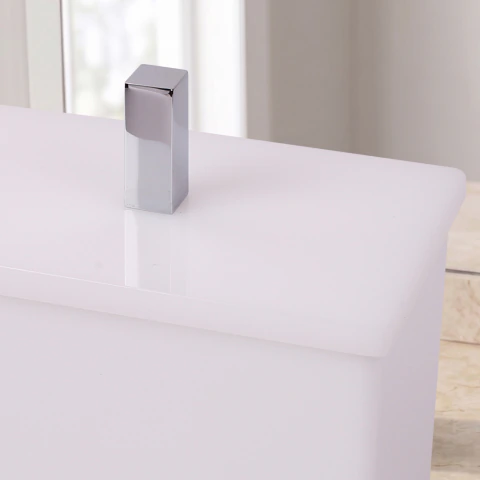 Porta-cotonete retangular em acrílico - Spazio Del Bagno