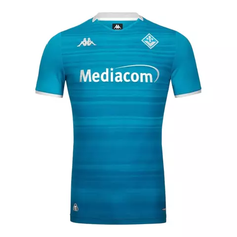 Camisa Fiorentina III 25/26 - Torcedor Kappa Masculina - Azul - comprar online