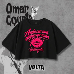 Crop Omar Courtz - Bellaquita black