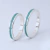 Argollas de Matrimonio Línea de Piedra 3 mm – Plata 950 en internet