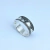 Anillo Andes Nocturno 8 mm – Plata 950 - tienda en línea