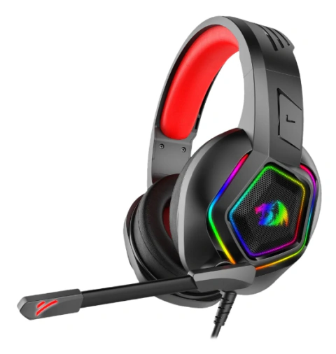 HEADSET GAMER REDRAGON MEDEA H280 RGB PRETO