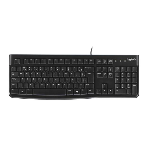 TECLADO SLIM USB K120 PRETO LOGITECH
