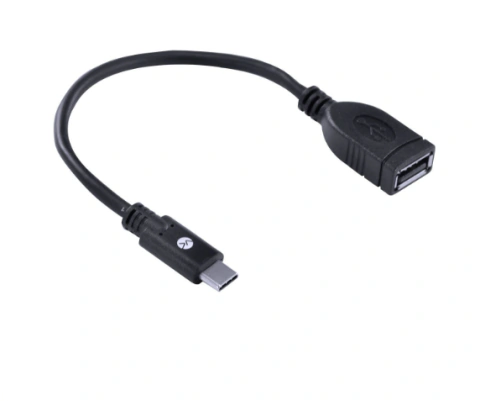 ADAPTADOR TIPO C PARA USB FEMEA C/ OTG - 20 CM VINIK