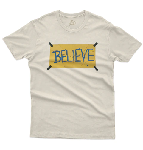 Camiseta Believe Ted Lasso - Camisa Unissex 100% Algodão Estampada Série FS-21