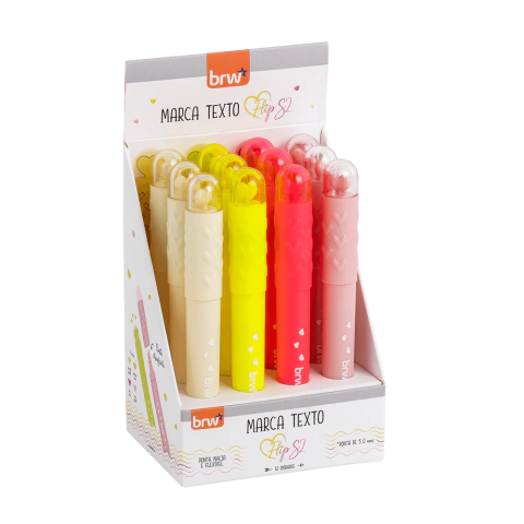 Marca Texto Flip S2 4 Cores BRW - comprar online