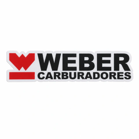 Adesivo Weber Carburadores