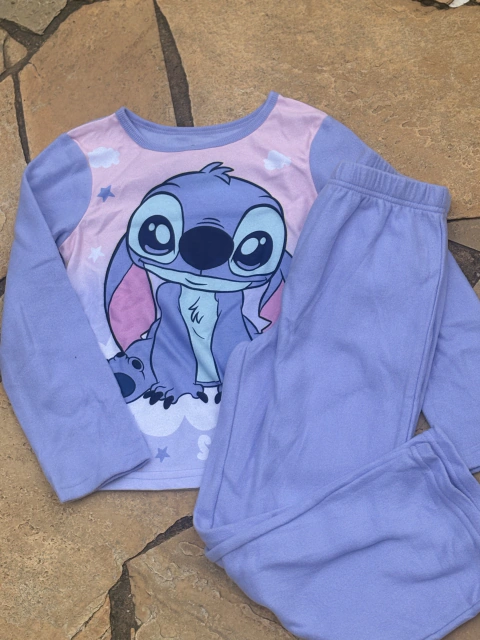 Pijama Infantil Stitch em Polyester