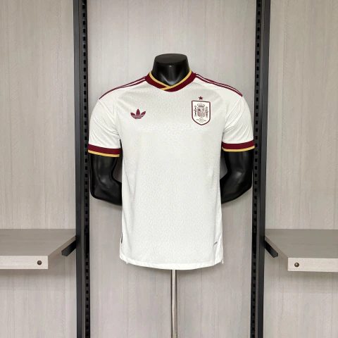 Camisa da Espanha II 2026 Branca modelo jogador - Branco