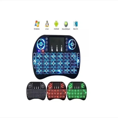 Mini Teclado Mouse Tactil Inalambrico Para Smart Tv