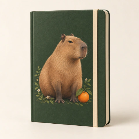 Libreta Capybara — Ideas Sin Apuro