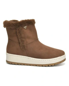 Bota Via Marte Camurça C/ Pelo 259-007