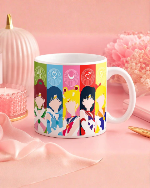 TAZA DE CERAMICA SAILOR MOON