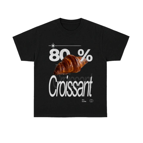 80% croissant