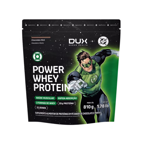 Power Whey Protein Dc Chocolate Mint - 810g