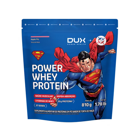Power Whey Protein Dc Apple Pie - 810g