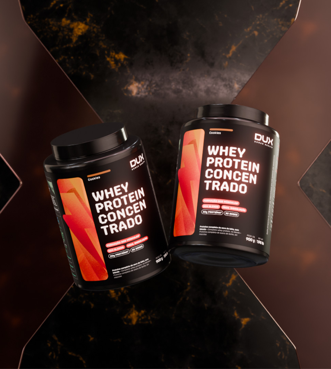 DUO WHEY PROTEIN CONCENTRADO 900g