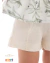 Conjunto Infantil Body Verde em Tricot com shorts em Malha Texturizada - Arerê Modas