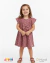 Vestido Infantil com Babados e Laço – Mundi - comprar online