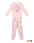 Pijama infantil menina Blusa e Calça em Meia Malha Coelho na internet