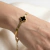 Colar De Trevo De Quatro Folhas Aço Inoxidável Banhado a Ouro 18k