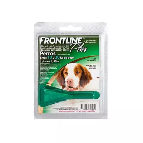 Frontline para perros de 10 a 20 kg