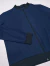 Casaco Azul Feminino com Detalhes em Preto - comprar online