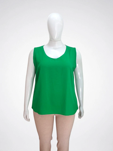Blusa feminina sem mangas