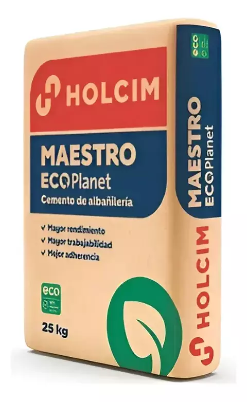Cemento de albañileria Maestro x 25 kg