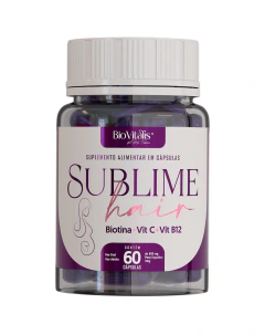 1 Unidade | Vitamina Capilar que Auxilia no Crescimento e Redução da Queda Sublime Hair Caps