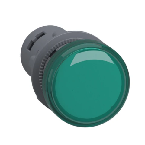 SINALIZADOR 22MM PLÁSTICO LED VERDE 220VAC - XA2EVM3LC