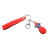 Chaveiro com Boneco Homem Aranha cabeça para baixo vermelho e azul - comprar online
